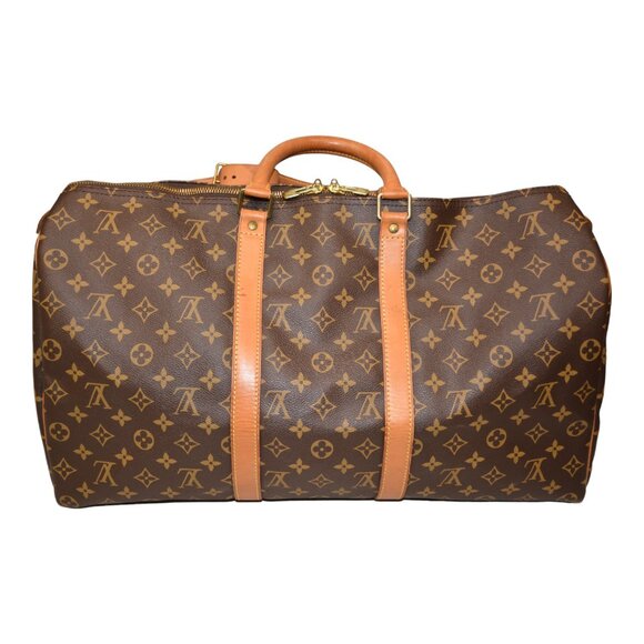 Louis Vuitton Keepall 50 Monogram Duffle Bag - Picture 9 of 14